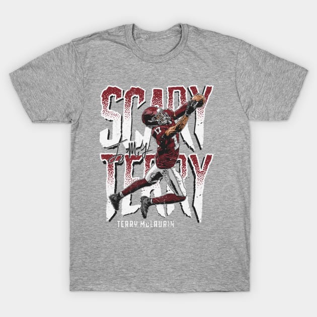 Terry McLaurin Washington Scary Terry T-Shirt by Buya_Hamkac